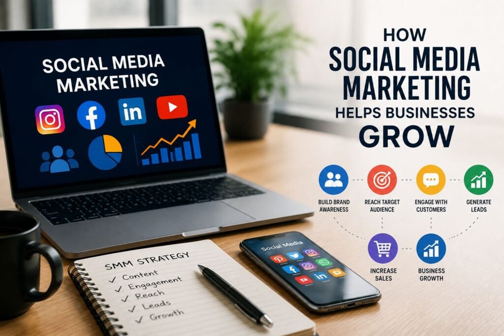 social media marketing helps businesses grow