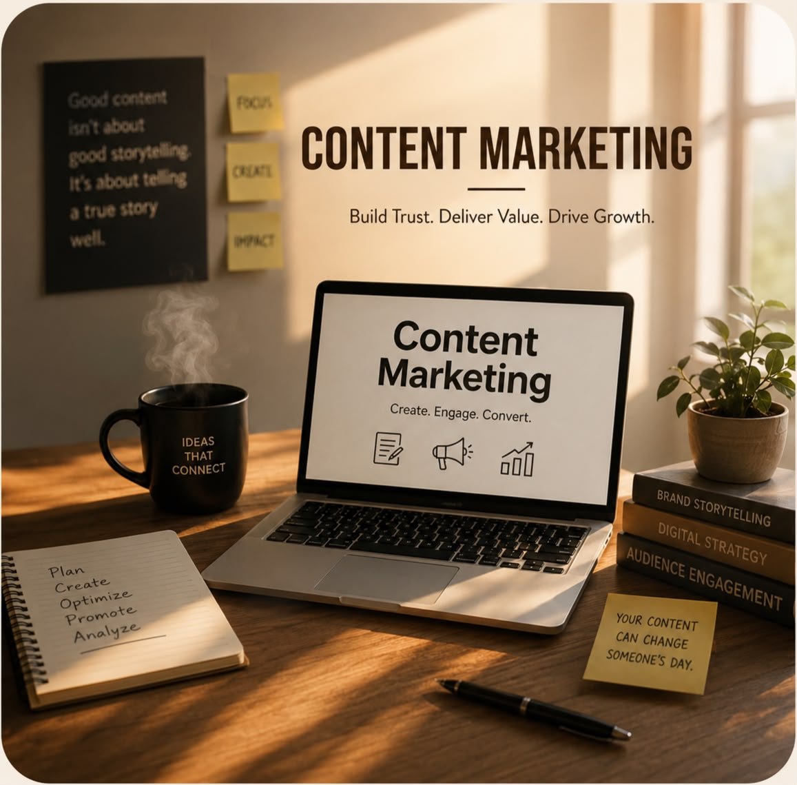 Content marketing services